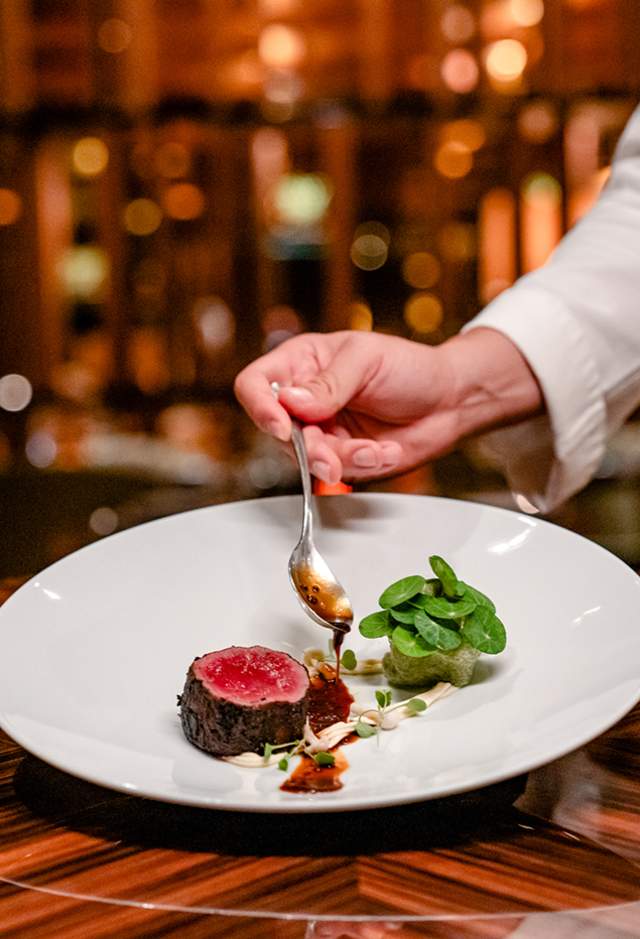 Cocina de Autor Grand Velas Comida
