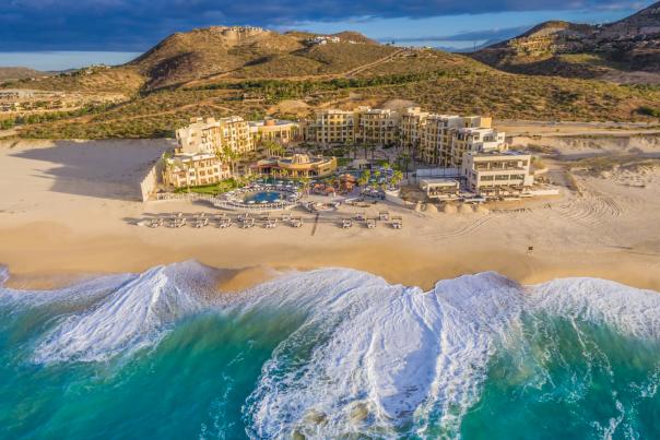 Aerial view of Pueblo Bonito Pacífica Golf & Spa Resort