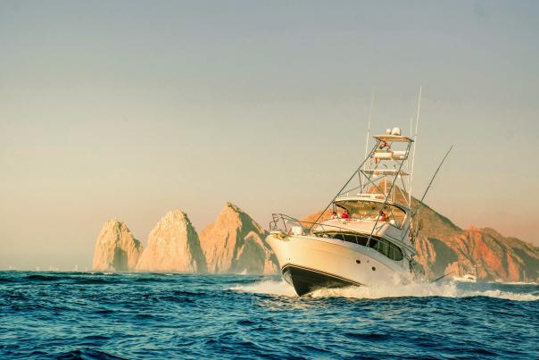 Boat in the ocean
