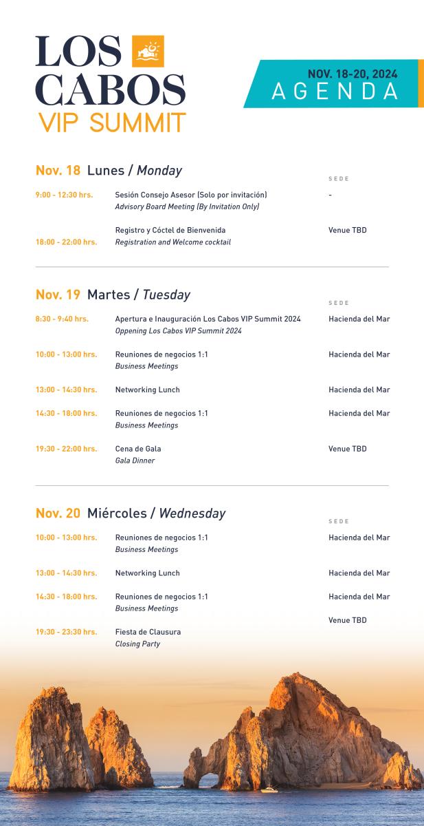 Agenda VIp summit