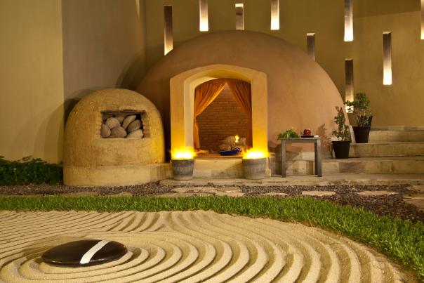 temazcal en el spa MECabo