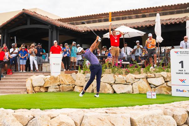 fotografía del torneo de golf