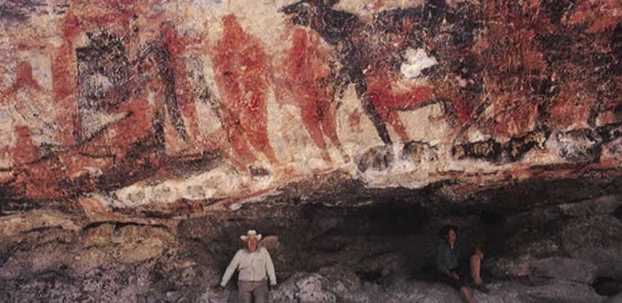 pinturas rupestres en los cabos