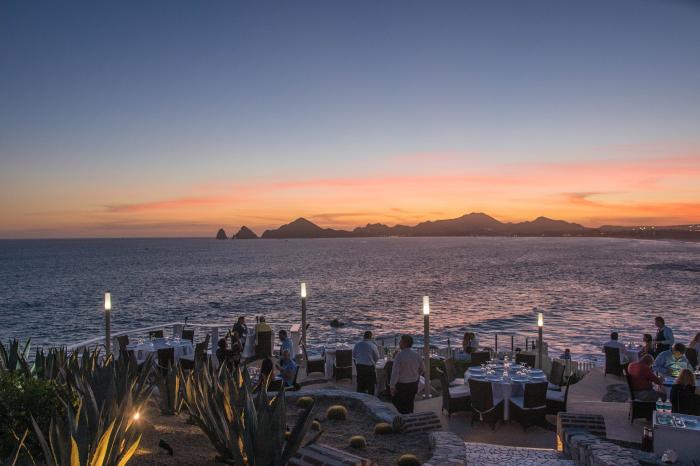 atardecer desde el restaurante sunset monalisa