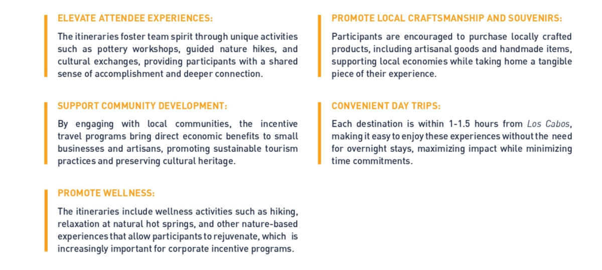 Itineraries IMEX