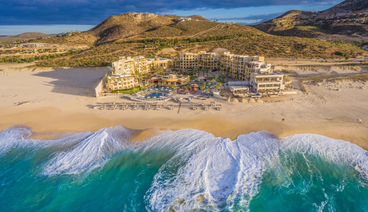 Aerial view of Pueblo Bonito Pacífica Golf & Spa Resort