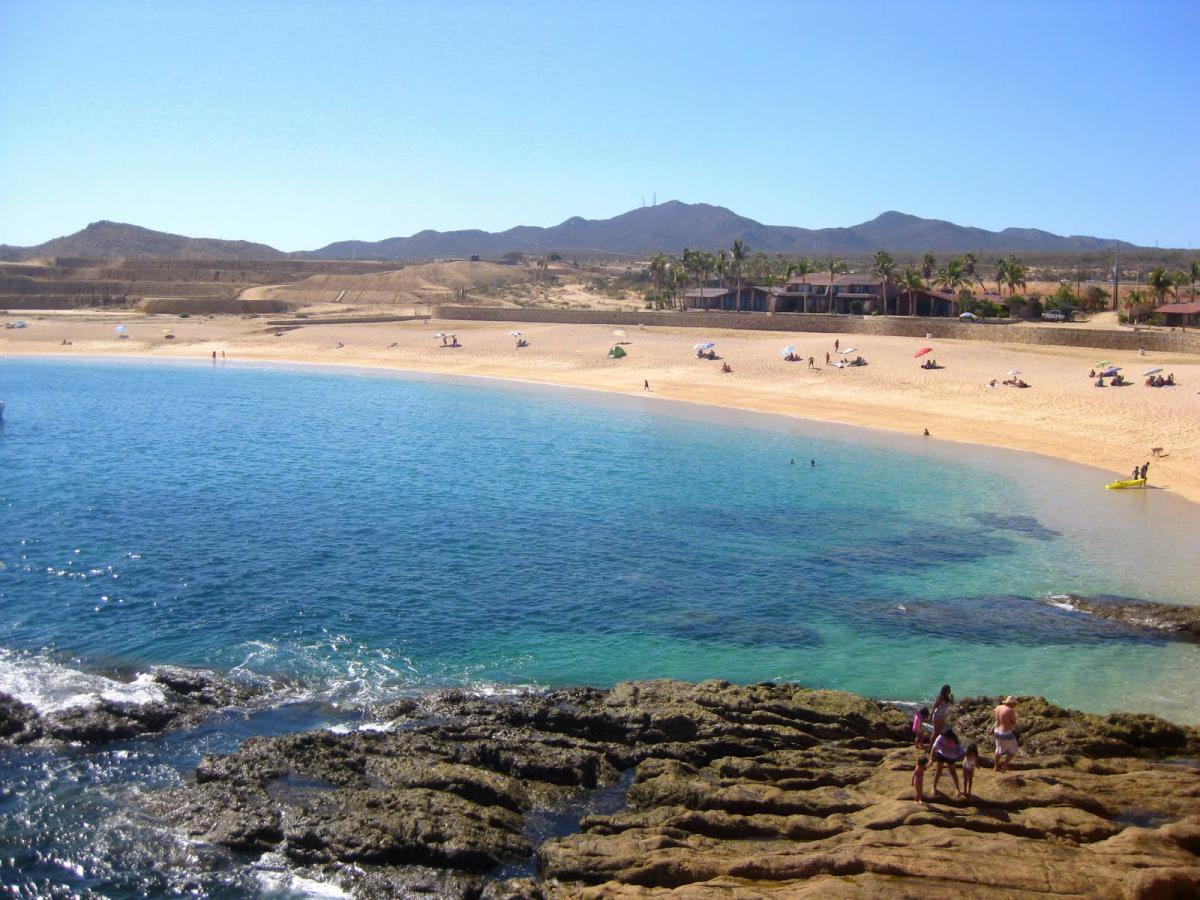 fotografía panorámica de una de las playas más bonitas de mexico