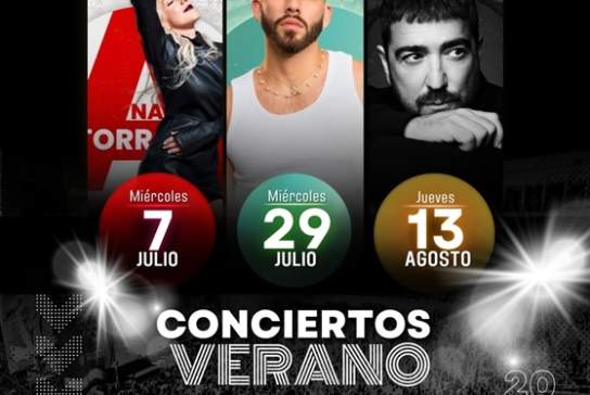 Conciertos de verano 2026