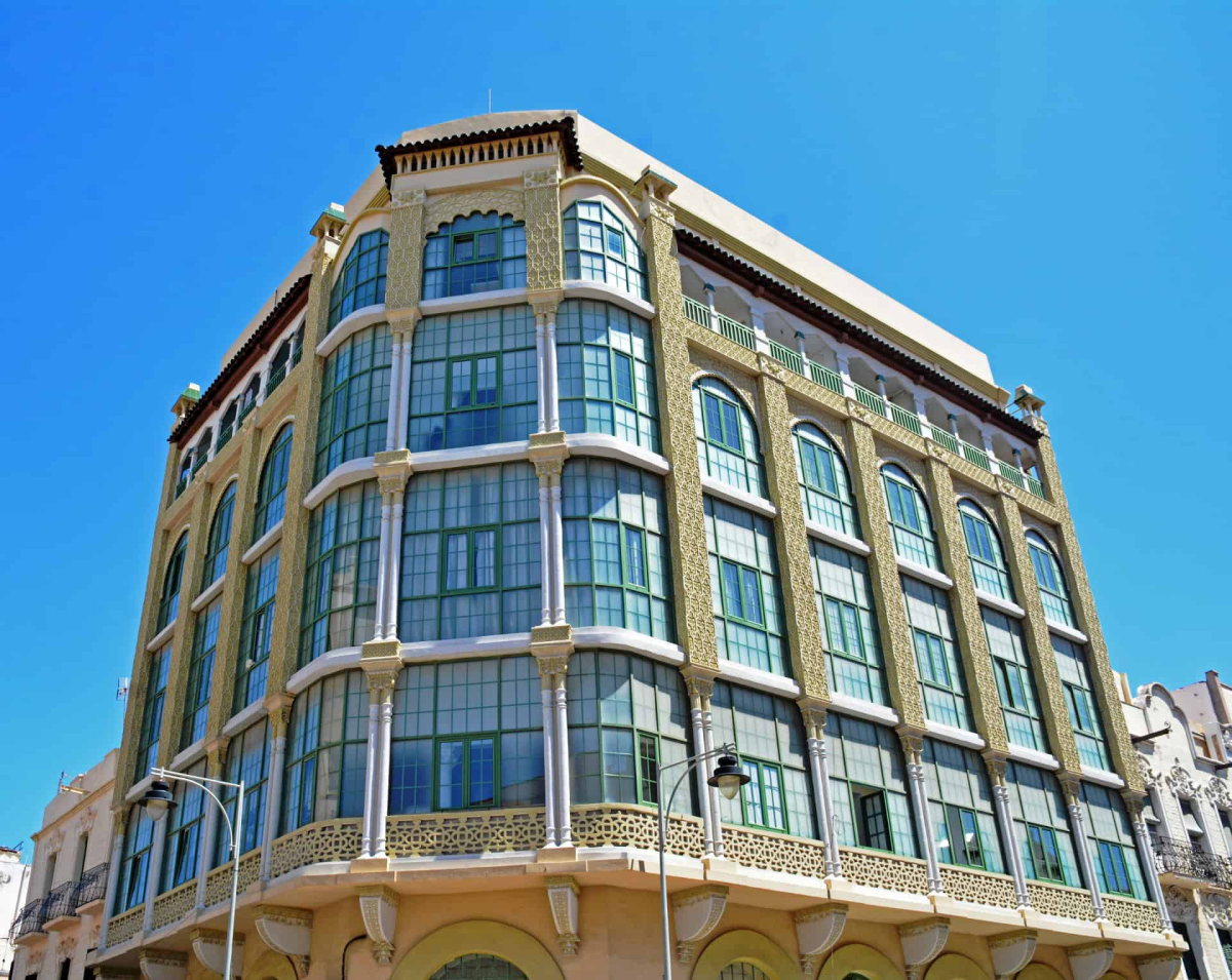 Building in the city