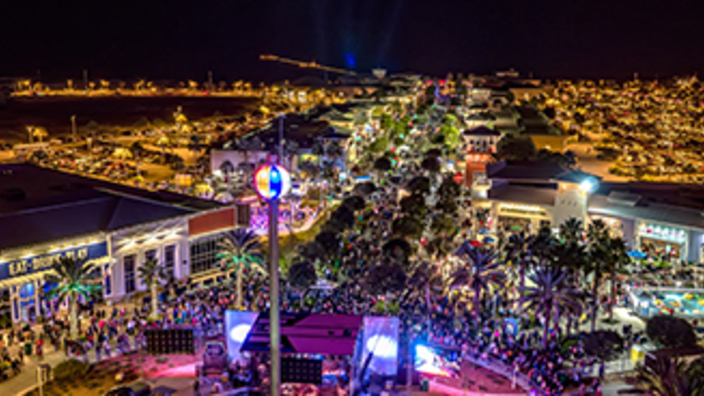 New Year's Eve Beach Ball Drop