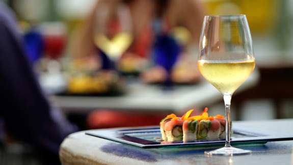 Outdoor dining Panama City Beach Florida