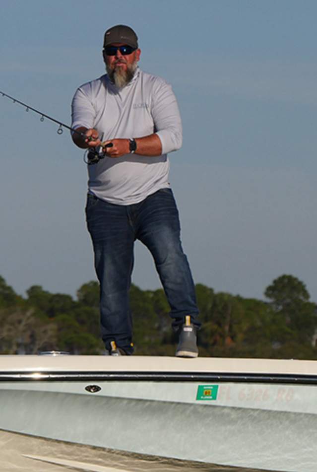 Travis Holeman on islamorada boat