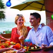 Romantic Dinner by the Sea