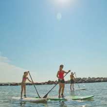 Paddleboarding in PCB