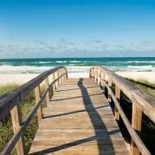 Beach Boardwalk in PCB