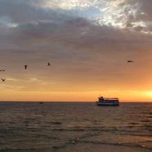 Crusing at Sunset