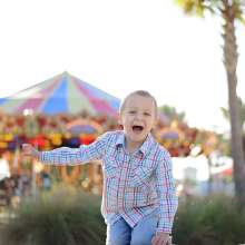 All Smiles at Miracle Strip Amusement Park