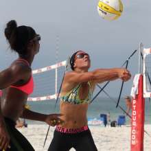 Beach Volleyball in Panama City Beach Florida