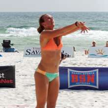 Beach Volleyball in Panama City Beach Florida