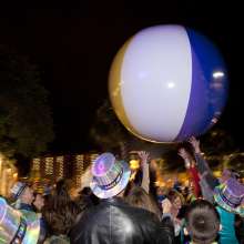 NYE Beach Ball Drop 2014