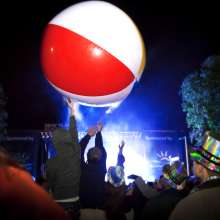 NYE Beach Ball Drop 2014
