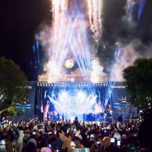 NYE Beach Ball Drop 2014