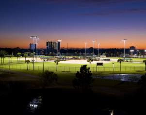 Frank Brown Park Sunset