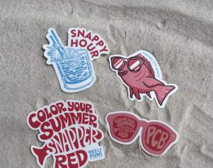 Snapper Season Stickers