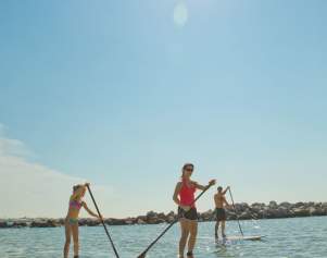 Paddleboarding in PCB