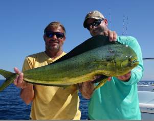 Fishing on the boat