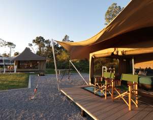 Glamping at St. Andrews State Park