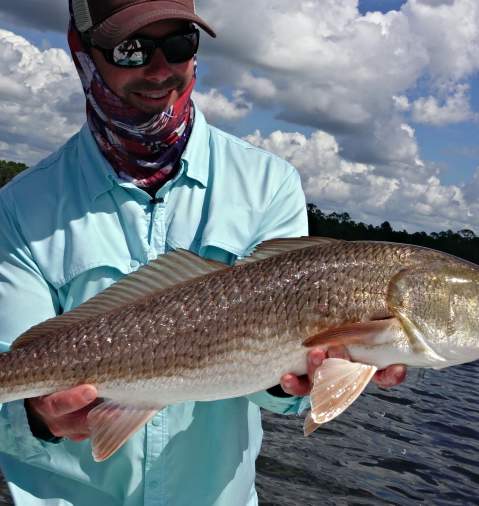 Redfish caught in Panama City Beach Florida