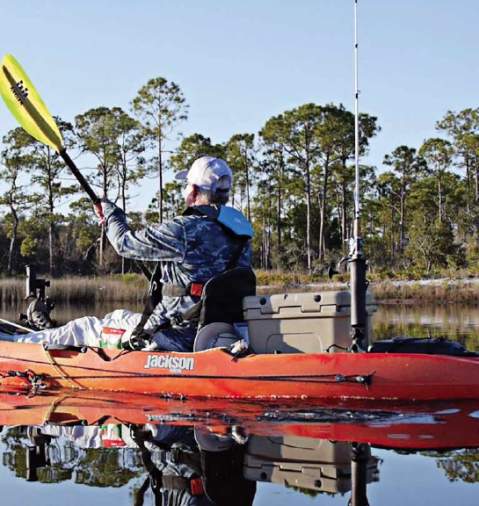 Fishing kayak