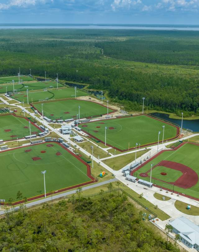 Publix Sports Park Drone Shot