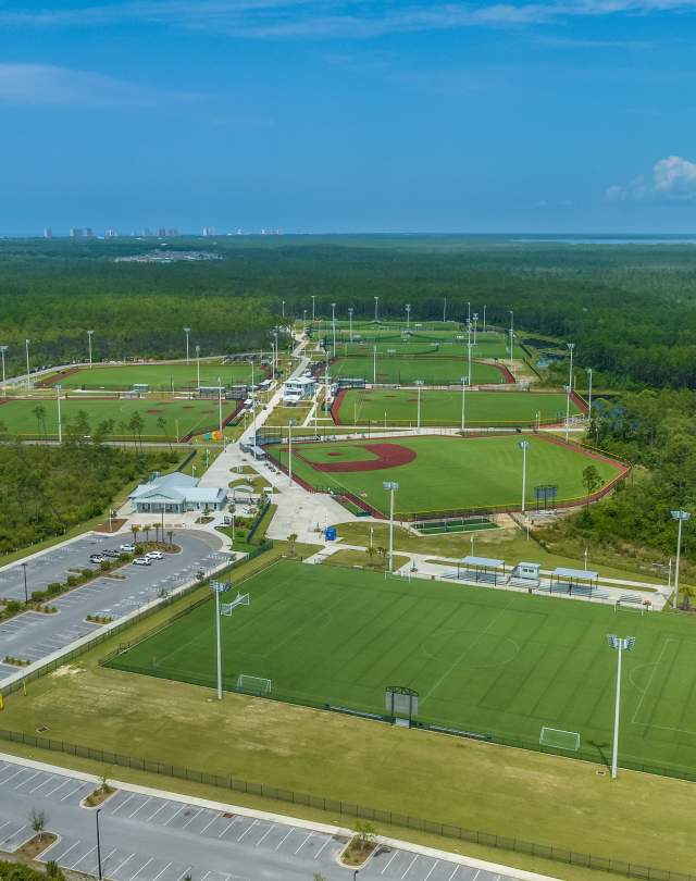 Publix Sports Park Drone Shot
