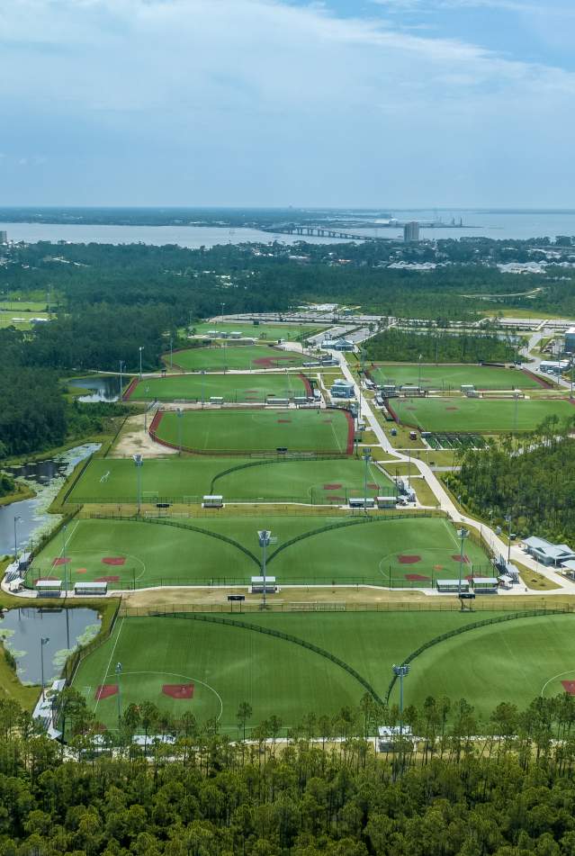 Publix Sports Park Drone