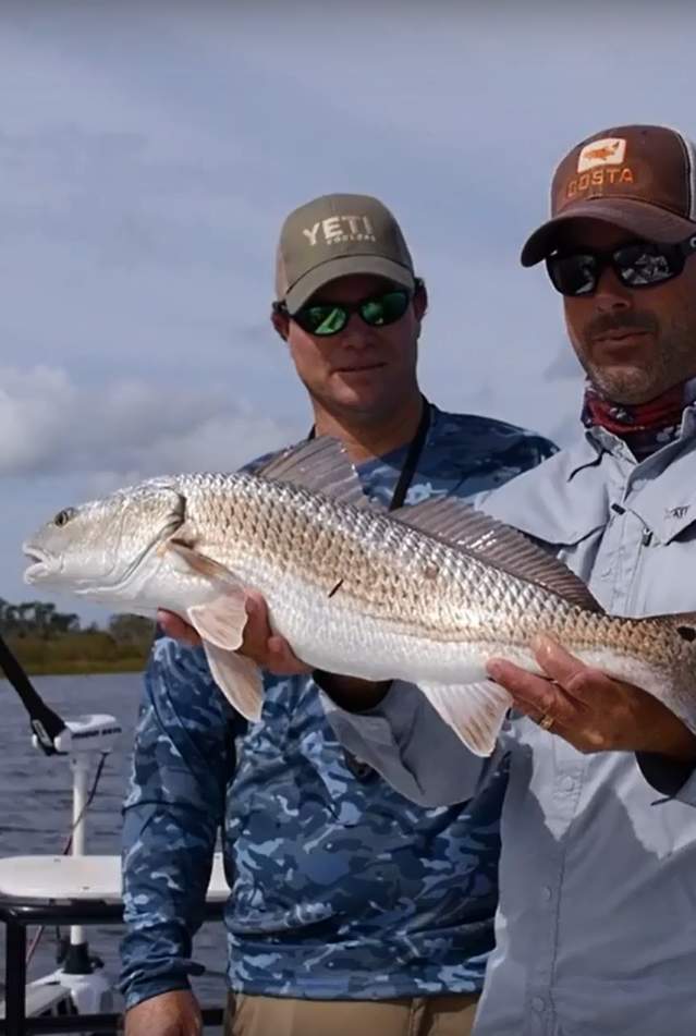 Redfish fishing in panama city beach florida