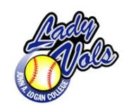 John A. Logan College Softball Logo