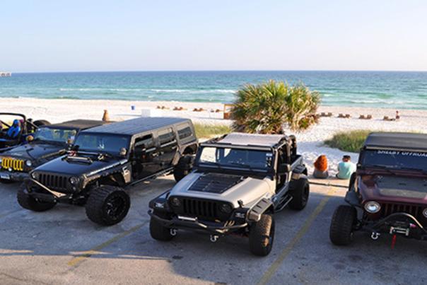 jeep beach
