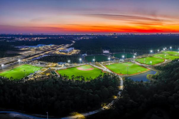 park sunset