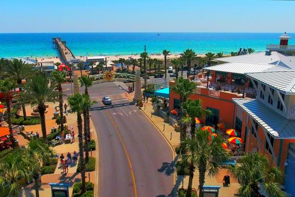 Pier Park Drone Image