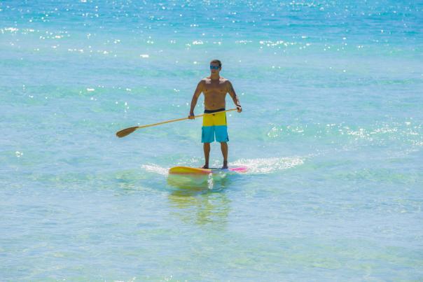 Paddleboarder