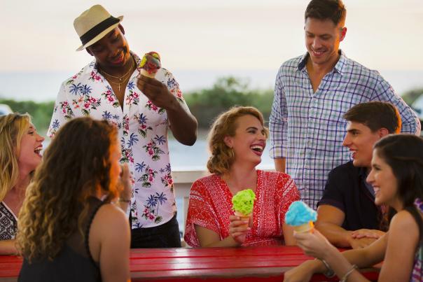 Millennials Eating Ice Cream
