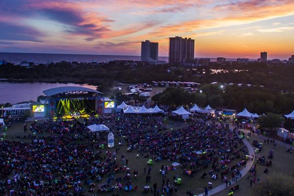 Panama City Beach Spring Event at Sunset
