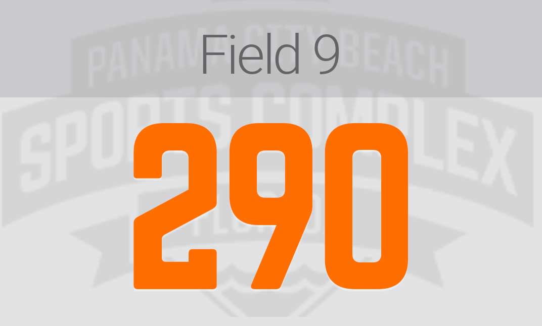 Field nine bleacher capacity