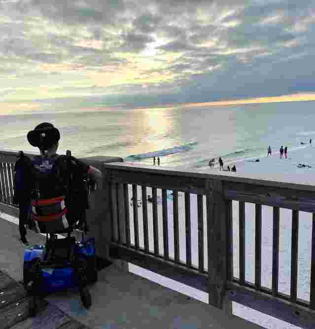 Accessibility on pier