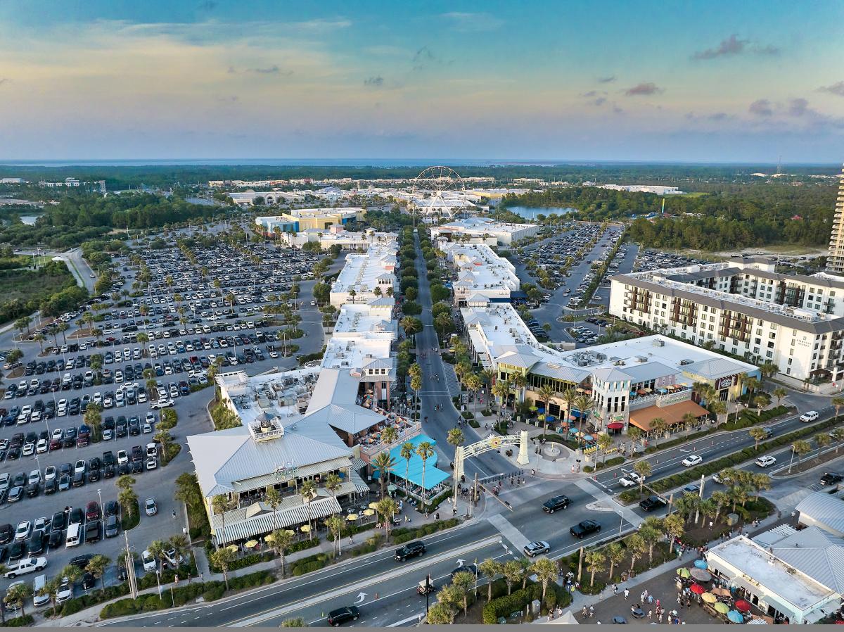 Pier park aerial