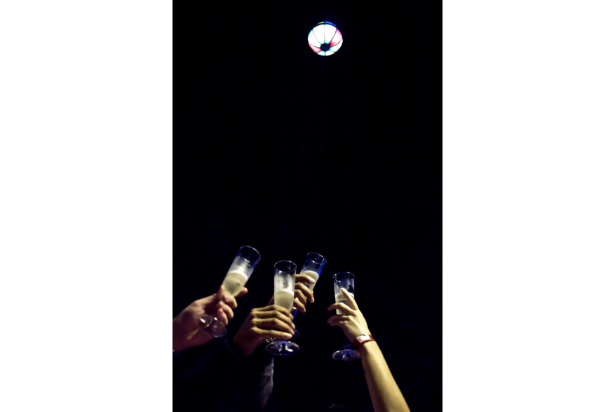 NYE Beach Ball Drop 2014