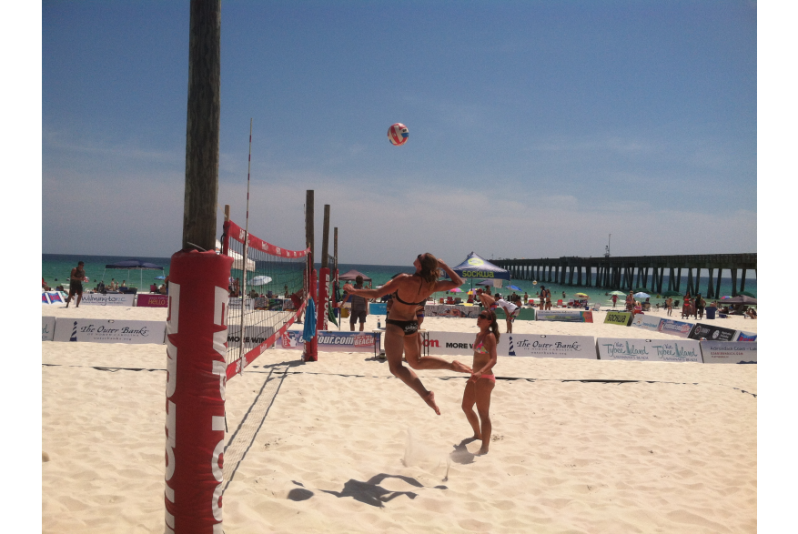 Beach Volleyball in Panama City Beach Florida