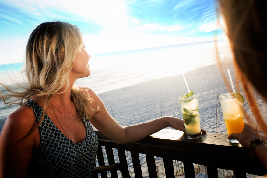 Outdoor dining Panama City Beach Florida